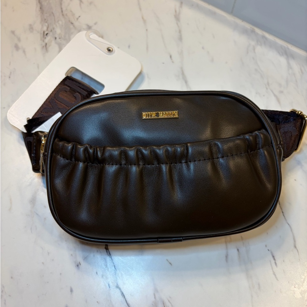 NWT Steve Madden Dark Brown waist Bag for women.‎ - Picture 3 of 6